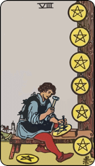 Eight of Pentacles 