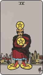 Four of Pentacles 