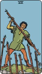 Seven of Wands 