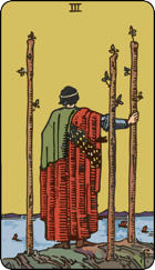 Three of Wands 